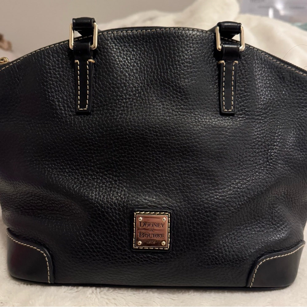 Dooney & Bourke Pebble Grain Leather Satchel